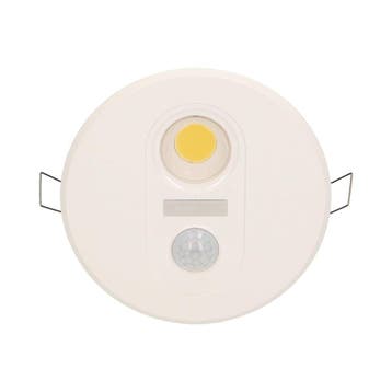 LED Armatuur met bewegingssensor - 7W - 230V -  Warm wit, Ophalen of Verzenden, Nieuw