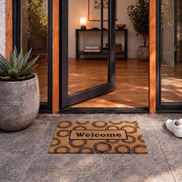 Kokosmat 'Welcome' - 40x60 cm, Verzenden, Nieuw