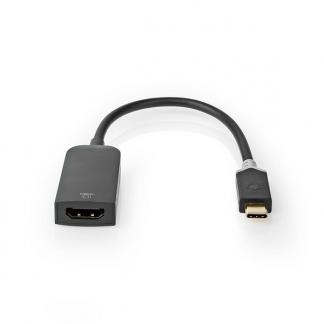 USB C naar HDMI adapter | Nedis | 0.2 meter, Verzenden, Nieuw