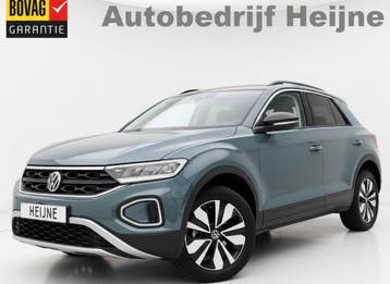 Zakelijke Lease |  Volkswagen T-Roc TSI 115PK LIFE GOAL EDIT, Gebruikt, Blauw, Overige brandstoffen, Handgeschakeld