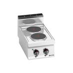 GGM Gastro | Elektrisch fornuis - Lorenzo 700 - 400x714mm -, Verzenden, Nieuw, Inbouw