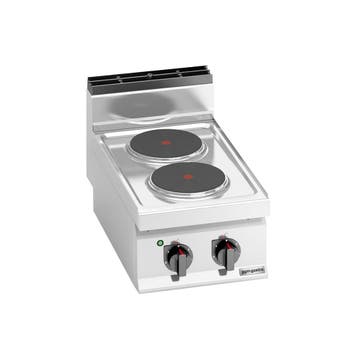 GGM Gastro | Elektrisch fornuis - Lorenzo 700 - 400x714mm -, Witgoed en Apparatuur, Verzenden, Nieuw, Inbouw