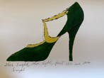 Andy Warhol - “Shoe bright, shoe light, first shoe Ive seen