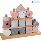 Houten stapelblokken | Duurzaam speelplezier voor peuters..., Ophalen of Verzenden, Nieuw