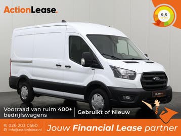Ford Transit Bestelbus L2 H2 2024 Diesel Handgeschakeld, Auto's, Ford, Zwart, Wit, Nieuw, Transit