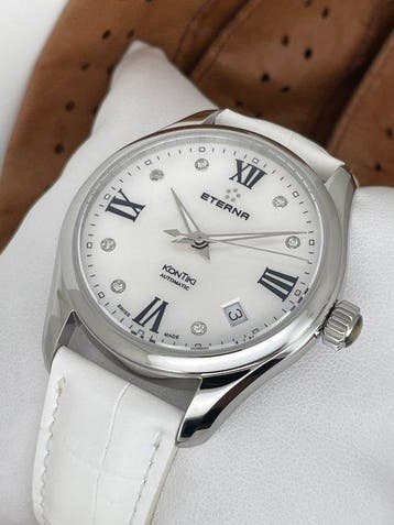 Eterna - Kontiki Automatic Diamonds Lady - 1260.41.66.1379 -, Nieuw