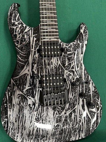 Schecter - C-1 Silver Mountain - - Elektrische gitaar, Nieuw