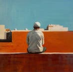 Alexy Berthelot - Peace meditation, Antiek en Kunst, Kunst | Schilderijen | Modern