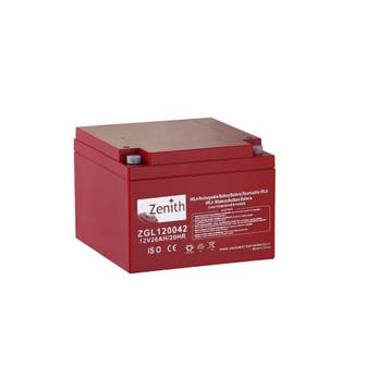 Zenith VRLA accu | ZGL120042 | 12V 26Ah, Ophalen of Verzenden, Nieuw