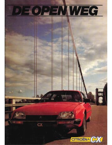 1984 CITROËN CX BROCHURE NEDERLANDS, Nieuw, Author