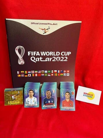 Qatar 2022 Panini Empty album + complete loose sticker set -, Nieuw