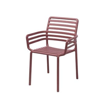 Nardi Doga dining Marsala - Diningstoel 56.5x60x83.5 cm, Nieuw
