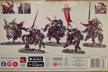 Slaves to darkness Chaos Knights (Warhammer Age of Sigmar, Hobby en Vrije tijd, Wargaming, Ophalen of Verzenden, Nieuw