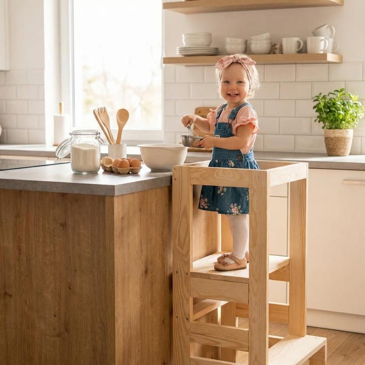 Kindertrapje Hout Verstelbaar | Premium | OP=OP, Kinderen en Baby's, Kinderkamer | Overige Meubels, Nieuw, Overige typen, Ophalen of Verzenden