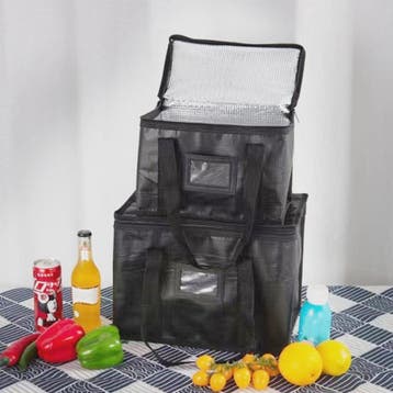 Isolatietas voor Voedselbezorging & Picknick - Warm & Koel H, Vakantie, Campings