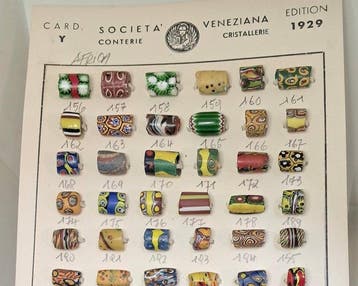 Voorbeeldkaart Società Veneziana per lIndustria delle