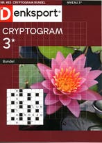 Denksport Cryptogram Bundel - 453 2025, Boeken, Verzenden, Nieuw, Sport en Vrije tijd