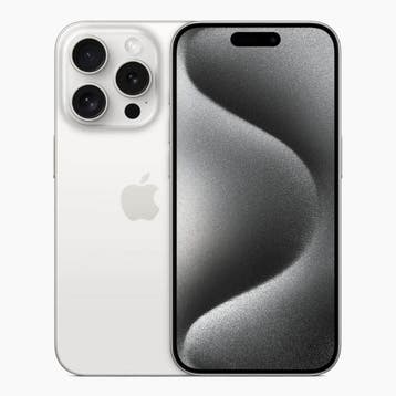 Refurbished iPhone 15 Pro Max 256 GB Titanium, 256 GB, IPhone 15, Verzenden, Wit