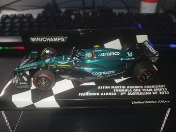 Minichamps 1:43 - Model raceauto - F1 Aston Martin Aramco, Nieuw