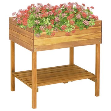 Tuinbak Acaciahout | Luxe Uitvoering | 59% Korting, Gebruikt, Ophalen of Verzenden, Binnen, 60 tot 100 cm