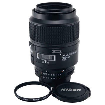 Nikon AF Micro Nikkor 105mm F2.8 Prime lens, Nieuw