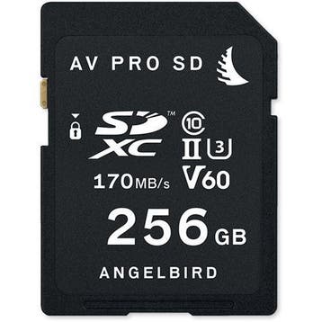Angelbird AVpro SDXC UHS-II V60 256GB, Ophalen of Verzenden, Nieuw, Overige typen, Overige merken