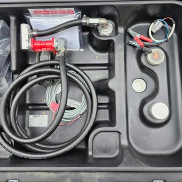 600 liter Dieseltank met 12 Volt of 230 Volt pomp | Voorraad, Ophalen of Verzenden