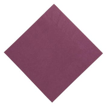 Duni diner servet 40x40cm pruim (1000 stuks), Verzenden, Nieuw