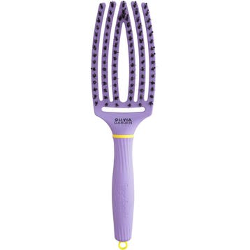Olivia Garden  FingerBrush Boar&Nylon  Snuggle Purple, Sieraden, Tassen en Uiterlijk, Uiterlijk | Haarverzorging, Verzenden, Nieuw
