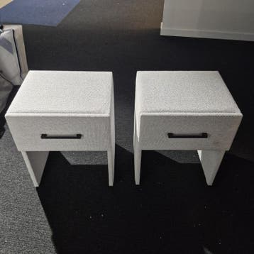 King Koil | Nachtkastje 2x | -50% OUTLET, Ophalen, Nieuw