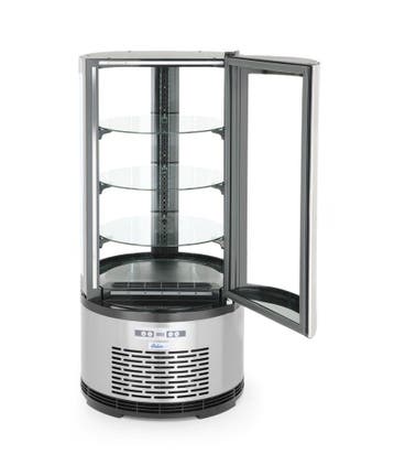 Arktic Gebaksvitrine | 100L | RVS/Zwart | 0°C/+6°C | Geforce, Ophalen of Verzenden, Nieuw