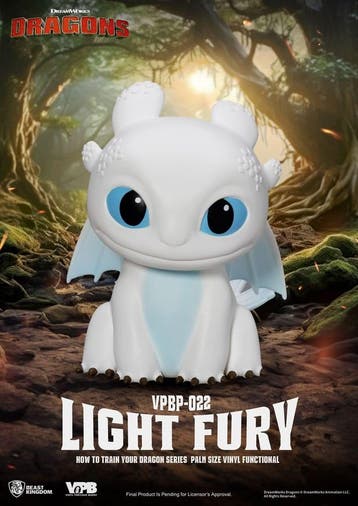 How To Train Your Dragon Piggy Vinyl Bank Light Fury 12 cm, Verzamelen, Ophalen of Verzenden, Nieuw