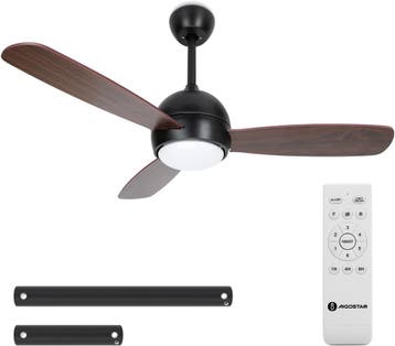 Plafondventilator met verlichting - Plafondlamp met ventilat, Verzenden, Zo goed als nieuw