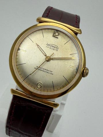 Kasper - 17 Rubis – Manual Wind – Swiss Made – Vintage Dress, Sieraden, Tassen en Uiterlijk, Horloges | Heren, Nieuw