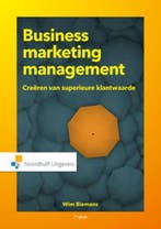 Business marketing management / Vast Boek 9789001863104, Verzenden, Zo goed als nieuw, Wim Biemans