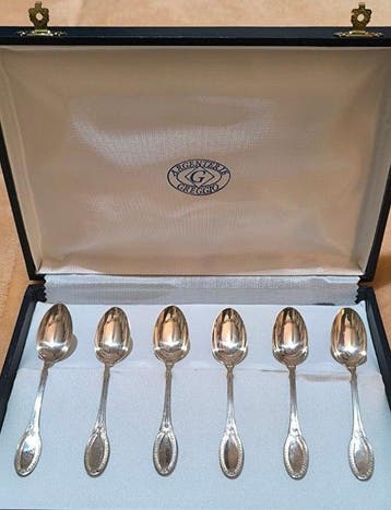 Lepel - Zilver - Ruw zilverwerk, Antiek en Kunst