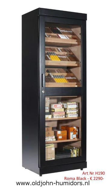 ADORINI HUMIDOR KASTEN - KABINETTEN TOT 6000 SIGAREN    hkam, Verzenden, Nieuw, Tabaksdoos of Verpakking