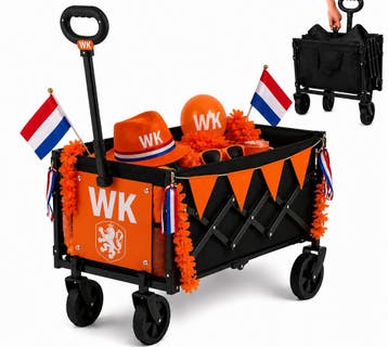 Bolderkar 100kg! Opvouwbare Stevig en Praktisch, Caravans en Kamperen, Bolderkarren, Verzenden, Opvouwbaar, Nieuw