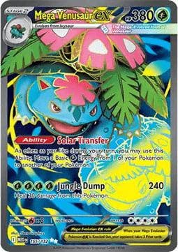 Pokémon TCG - Mega Venusaur ex - Mega Evolution - 155/132, Verzenden, Zo goed als nieuw