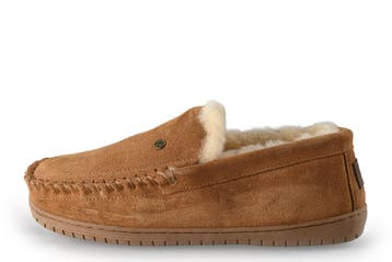 Warmbat Pantoffels in maat 44 Cognac, Overige kleuren, Verzenden, Warmbat, Zo goed als nieuw
