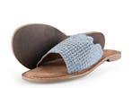 Lazamani Slippers in maat 42 Blauw, Kleding | Dames, Schoenen, Slippers, Lazamani, Zo goed als nieuw, Verzenden