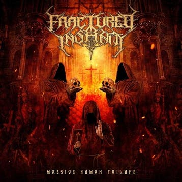 lp nieuw - fractured insanity - MASSIVE HUMANE FAILURE (S..., Verzenden, Zo goed als nieuw, Overige formaten