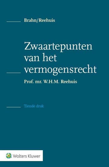Zwaartepunten van het vermogensrecht - W.H.M. Reehuis, Verzenden, Gelezen, W.H.M. Reehuis