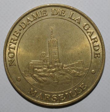 France Komitat 13 Marseille Basilika Notre Dame de la Gar..., Postzegels en Munten, Verzenden