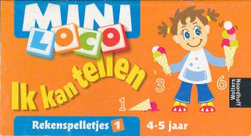 Mini Loco Rekenspelletjes 1, Ik kan tellen (4-5 jaar), Verzenden, Nieuw