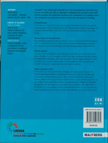 Daccord ! 3/4 vmbo livre de textes 9789034528162, Boeken, Schoolboeken, Verzenden, Zo goed als nieuw, L. Ebbinge-Planchon