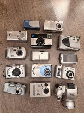 Nikon, Trust, Olympus, Samsung, Fuji, Kodak, Canon Vintage, Nieuw