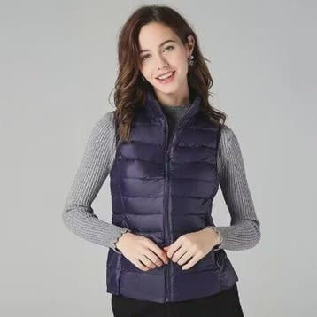Stijlvolle Dames Bodywarmer - Lichtgewicht & Warm met Witte, Verzenden, Nieuw