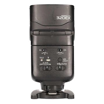 Canon Speedlite 320EX met garantie, Audio, Tv en Foto, Ophalen of Verzenden, Gebruikt