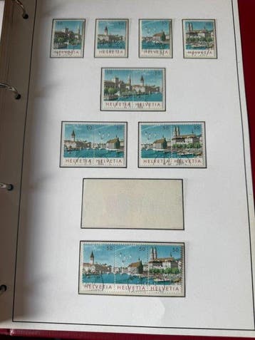 Zwitserland - Zwitserse speciale postzegels, deels, Gestempeld